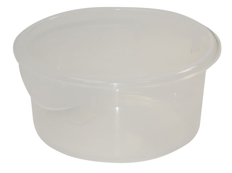 STORAGE CONT ROUND 2QT/1.8L CLR