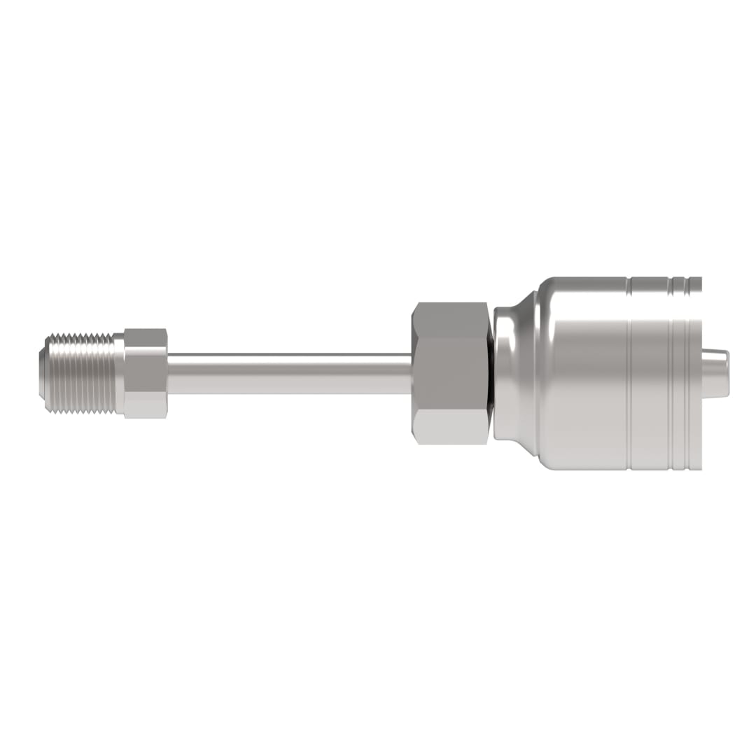 3/16 MALE INV FLR X 1/4 Hydraulic Hose Fitting