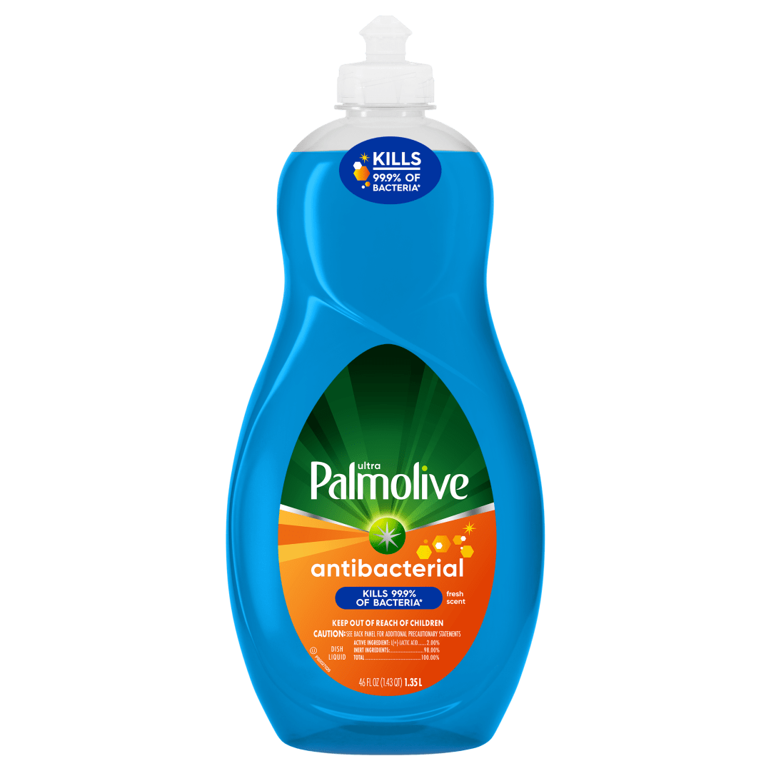 Ultra Palmolive Antibacterial Dish Liquid, Fresh Scent - 46 Fluid Ounce