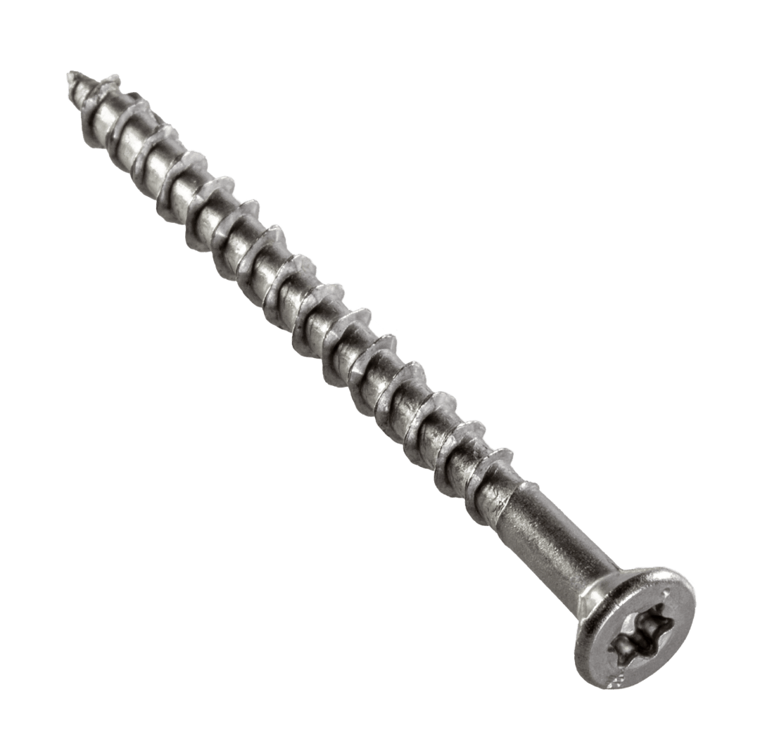 Simpson Strong-Tie T10250WP-RP50 Deck-Drive™ DWP WOOD SS Screw — #10 x 2-1/2 in. T25, Flat Head, Type 316 (50-Qty) (Pack of 4)