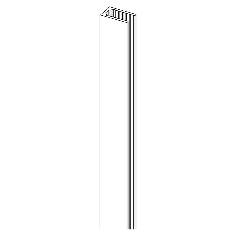 Wall Profile for 5/16" Thick Glass