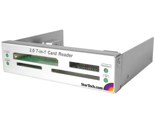 Aluminum 3.5" Bay 7-in-1 Flash Card Reader / Writer