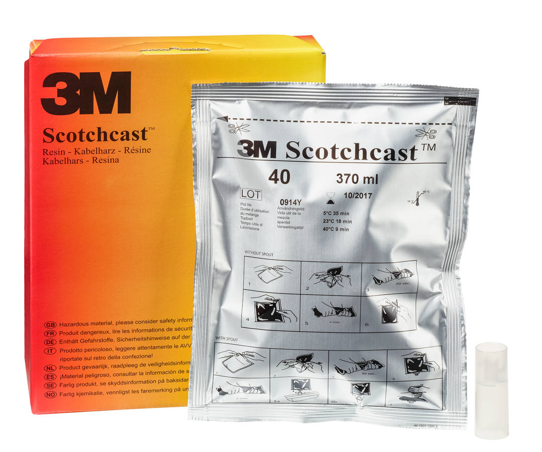Resina de Poliuretano 3M™ Scotchcast™ 40, tamanho C