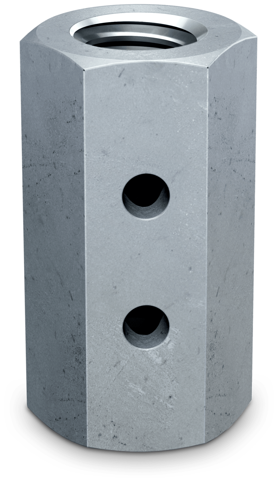 Simpson Strong-Tie CNW3/8 CNW 3/8 in. Coupler Nut with Witness® Hole (Pack of 1000)