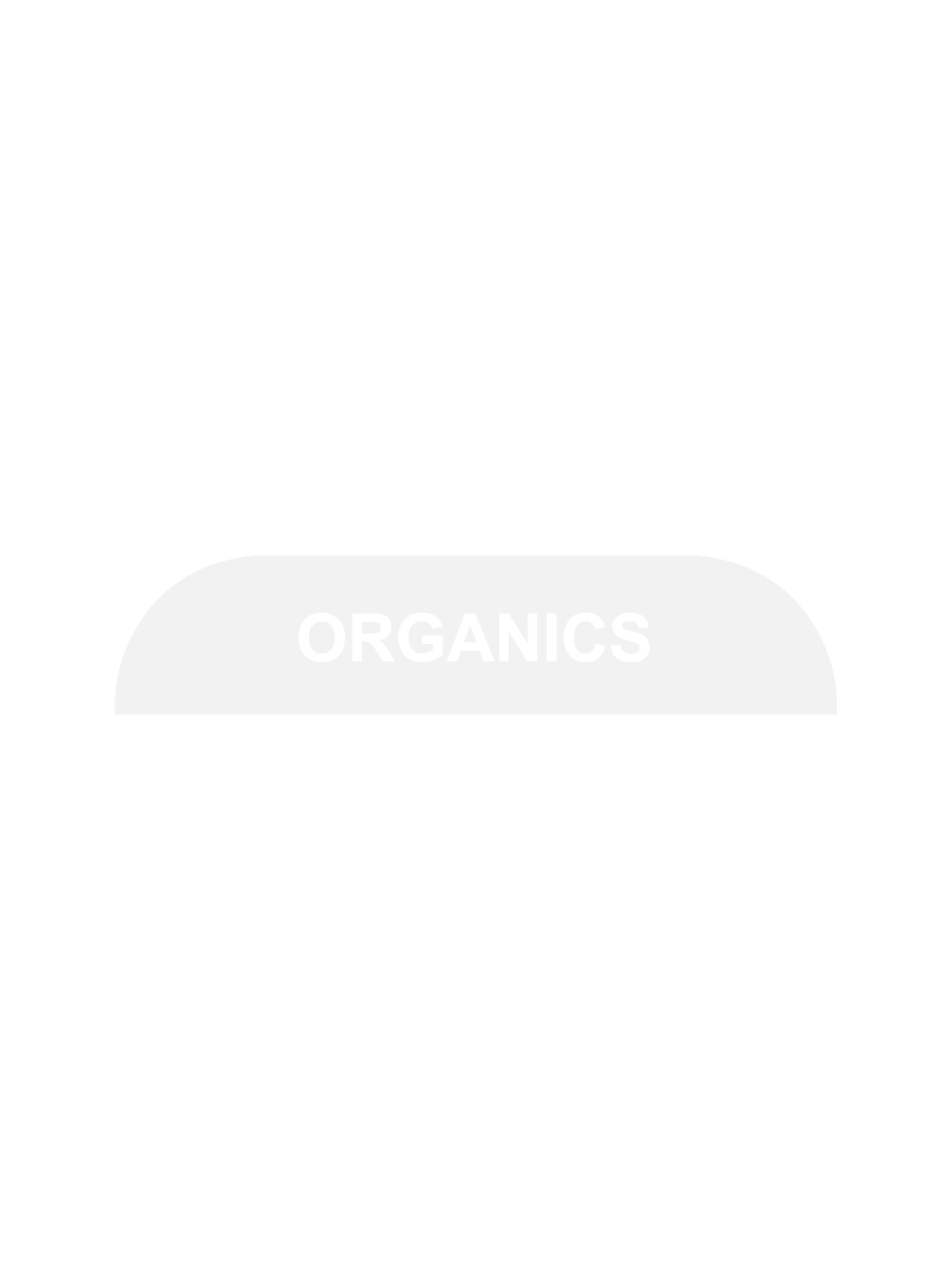  BILLI BOX - Label - Organics - Clear-White