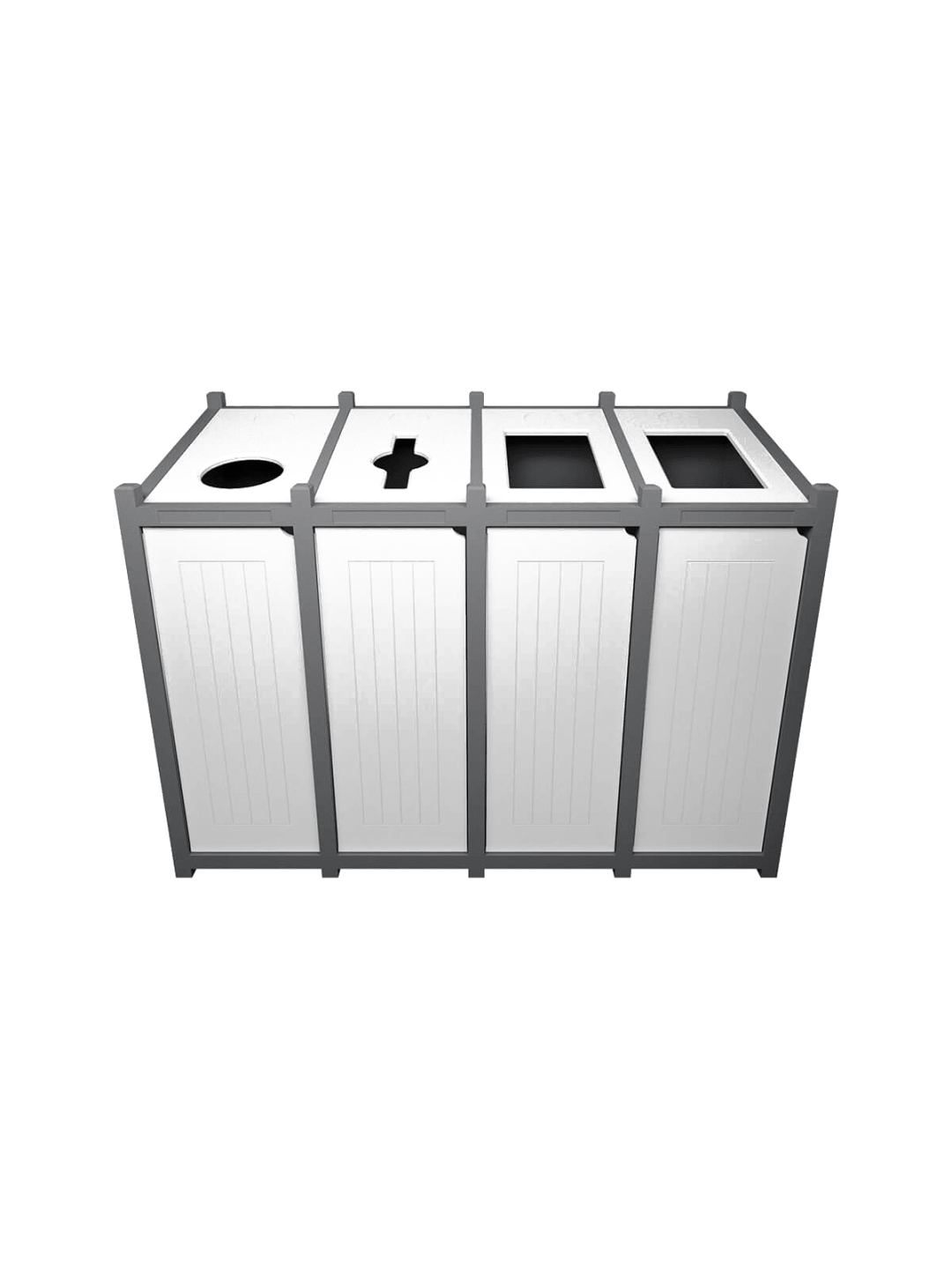  VENTURE - Quad - Unit - Circle-Mixed-Full-Full - Grey-White