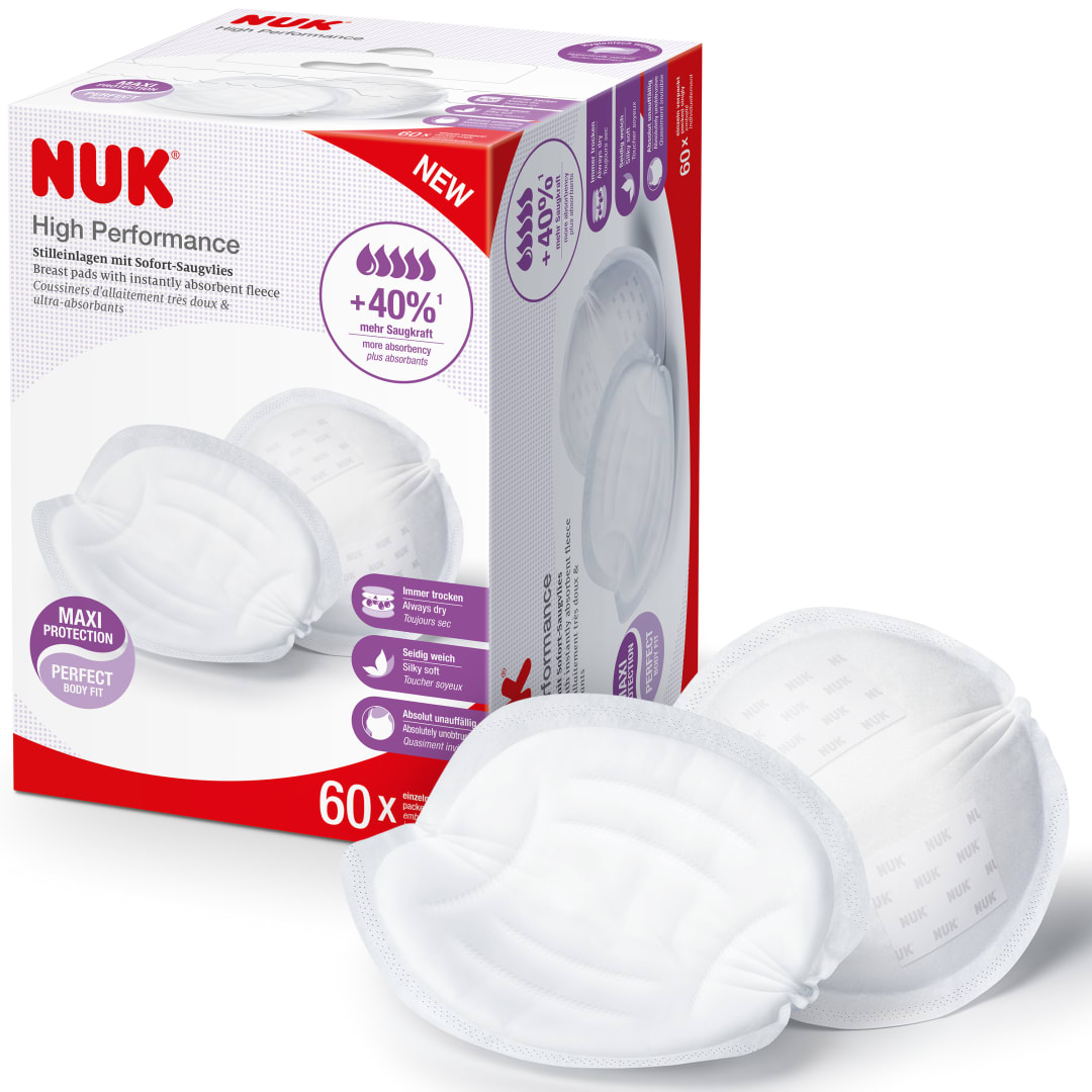 NUK HIGH PERFORMANCE BREAST PADS 60/BOX