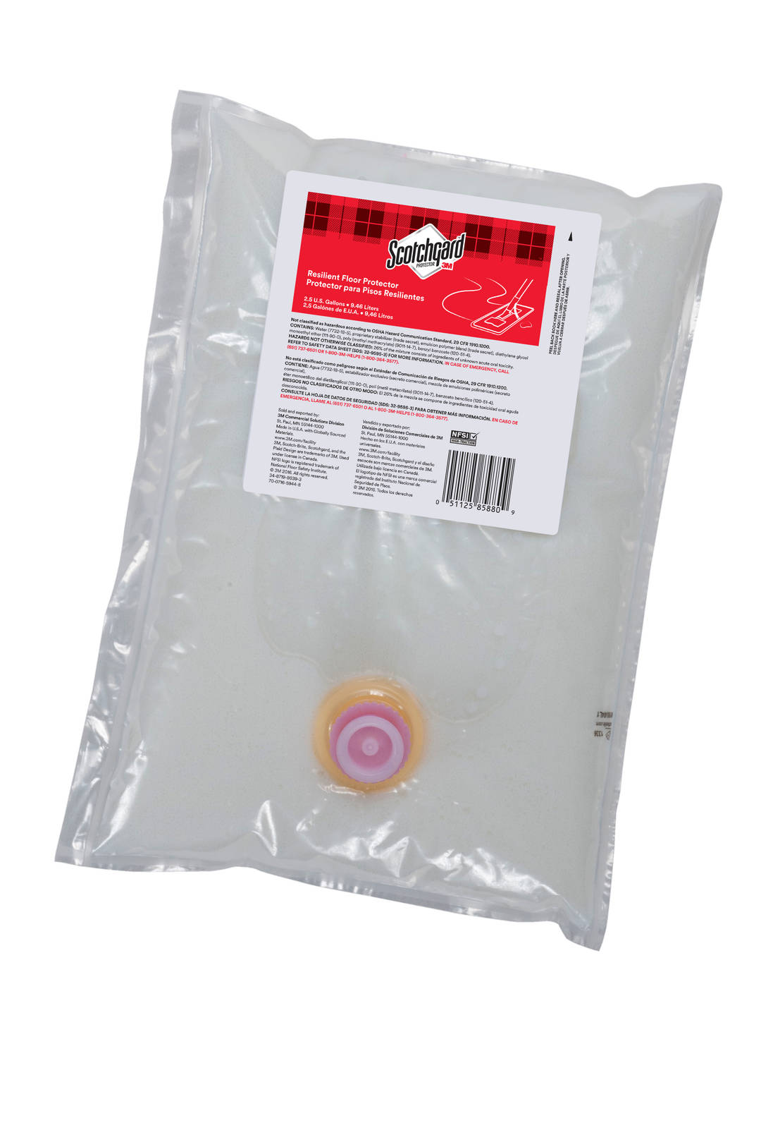 Protetor para Pisos Vinílicos Scotchgard™ Resilient, 3,7 Litros, 2 por Caixa