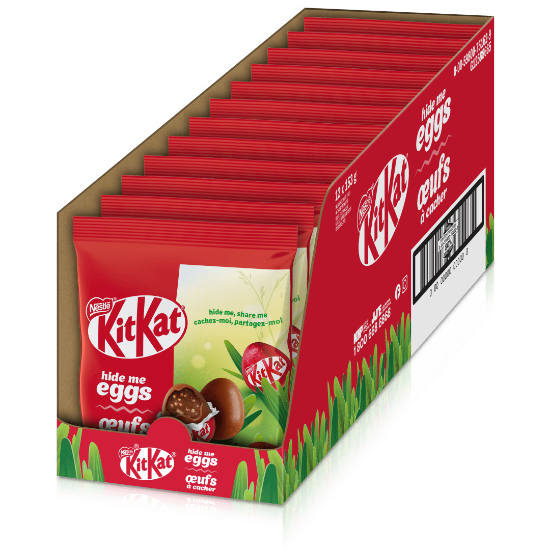 KIT KAT Hide Me Eggs Bag RAMB 12x153g CA