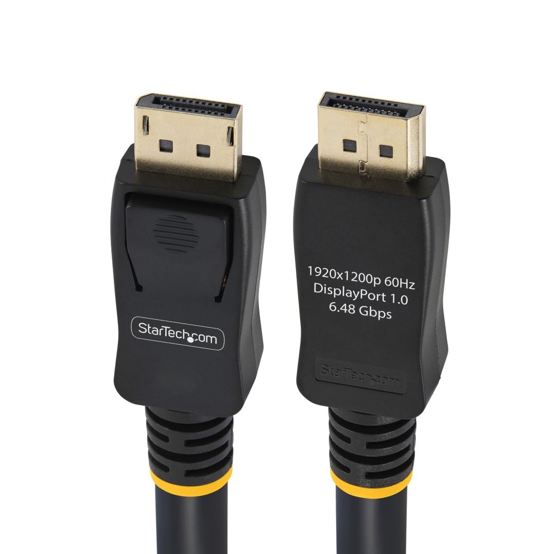 50ft DisplayPort Cable with Latches