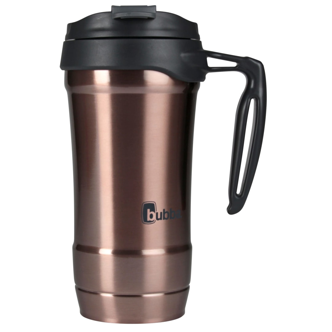 bubba® Hero Stainless Steel Travel Mug with Handle, 18 oz., Rose Gold