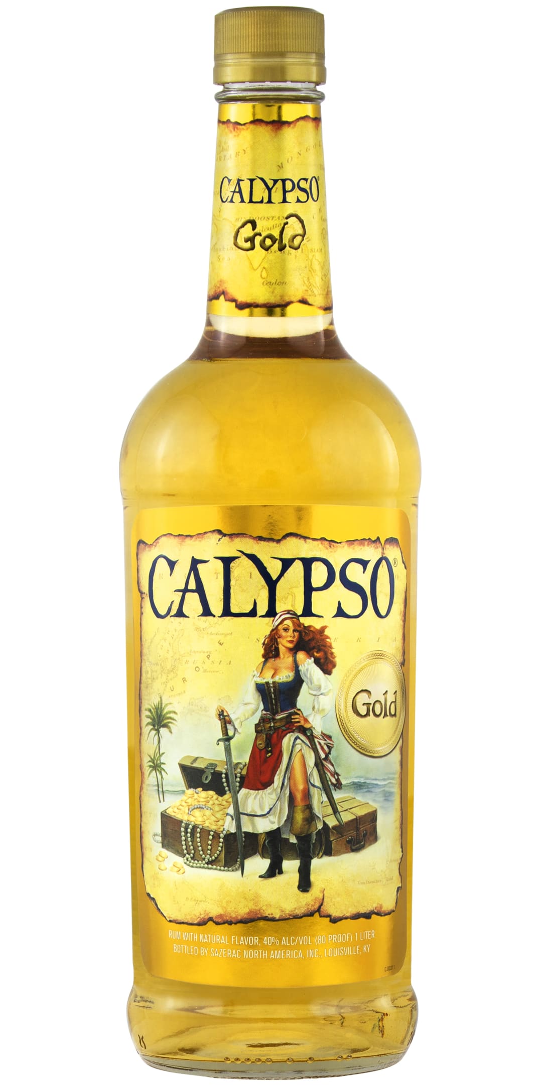 Calypso Gold Rum 1l 80 Proof