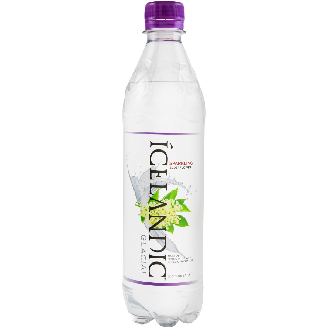 Ícelandic™ Glacial Sparkling Elderflower Sparkling Spring Water, 16.9 fl. oz. Bottle