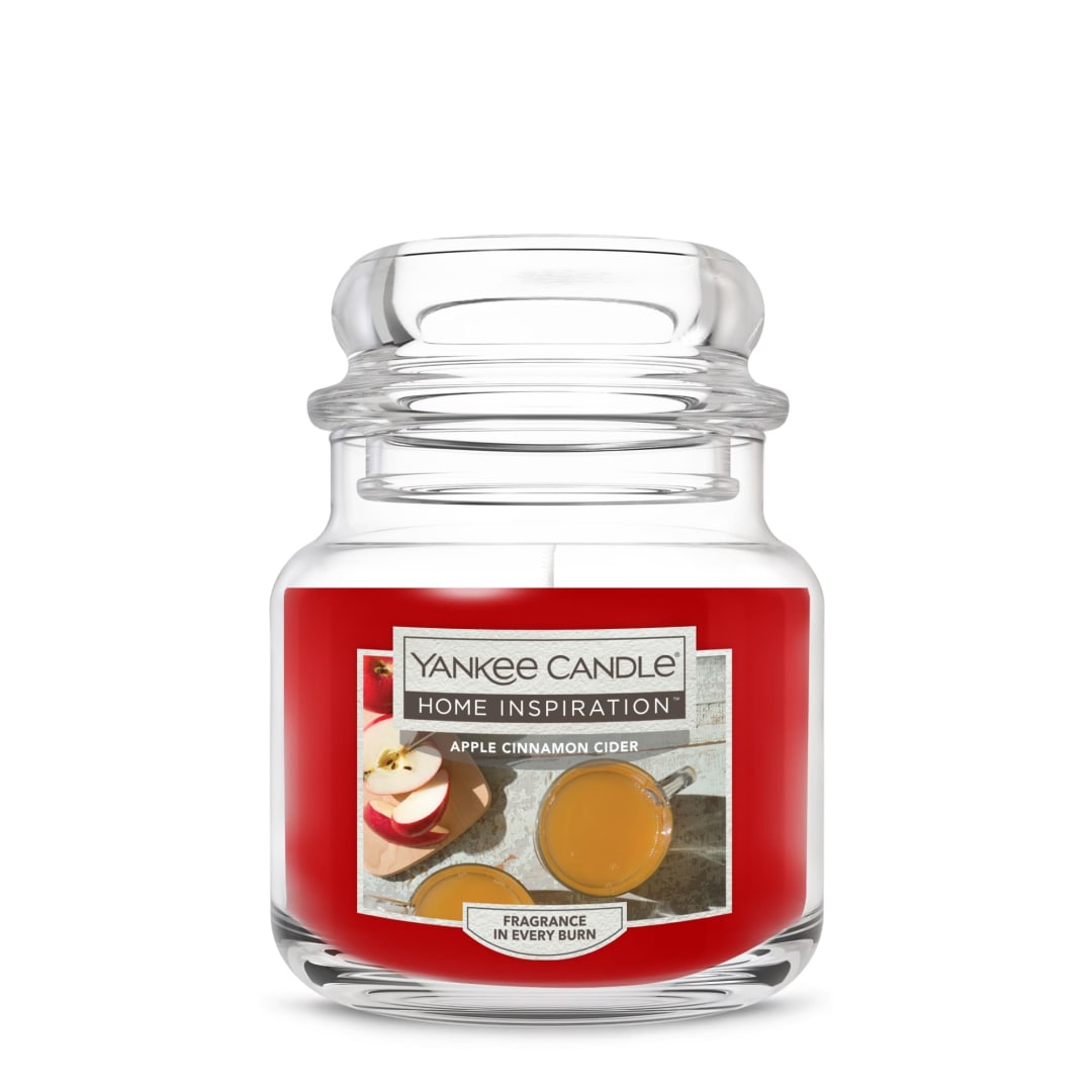 Yankee Candle Home Inspiration Apple Cinnamon Cider Medium Jar Candle