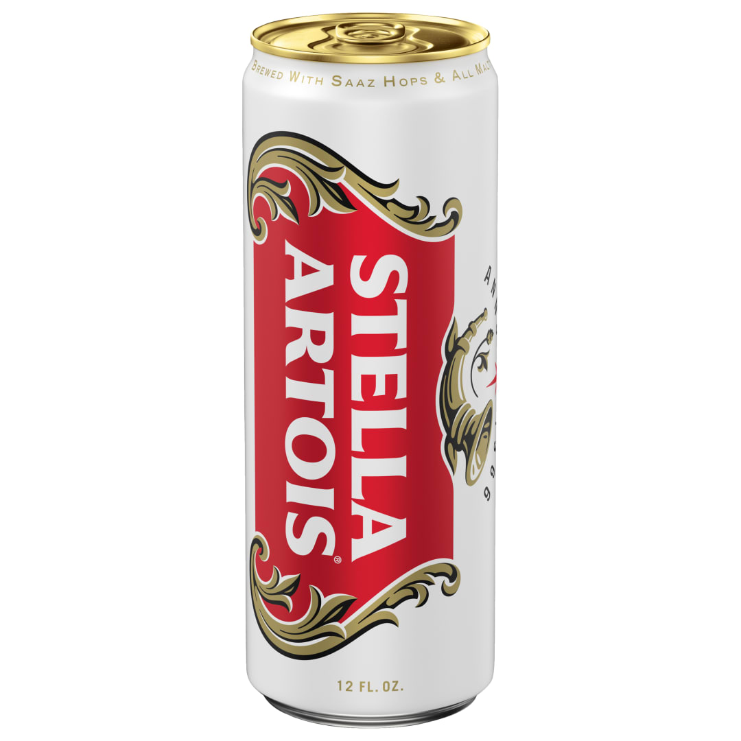 Stella Artois Lager Beer 12 fl oz Can