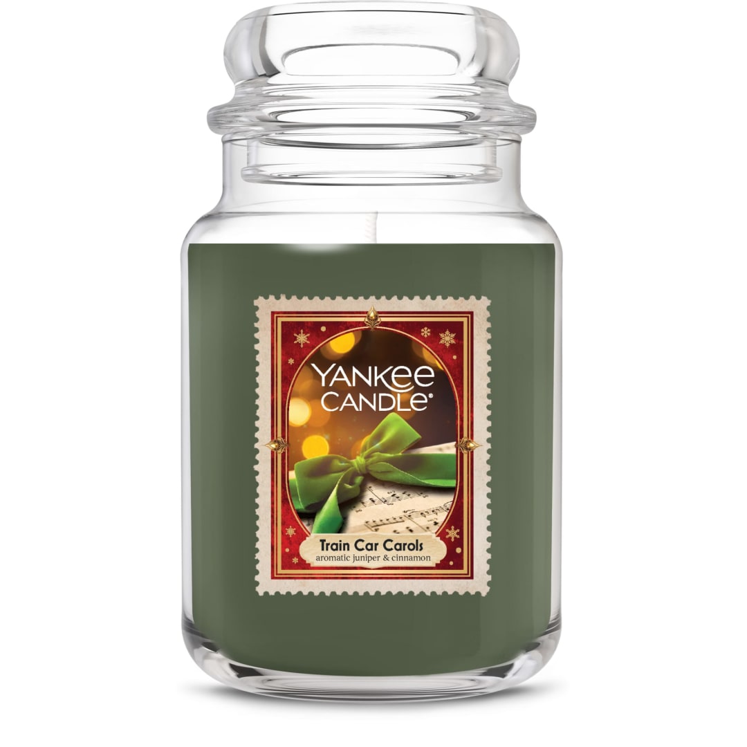 Yankee Candle Train Car Carols Original Large Jar Candle