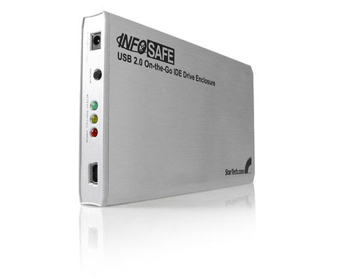 2.5" USB 2.0 On-the-go IDE Drive Enclosure