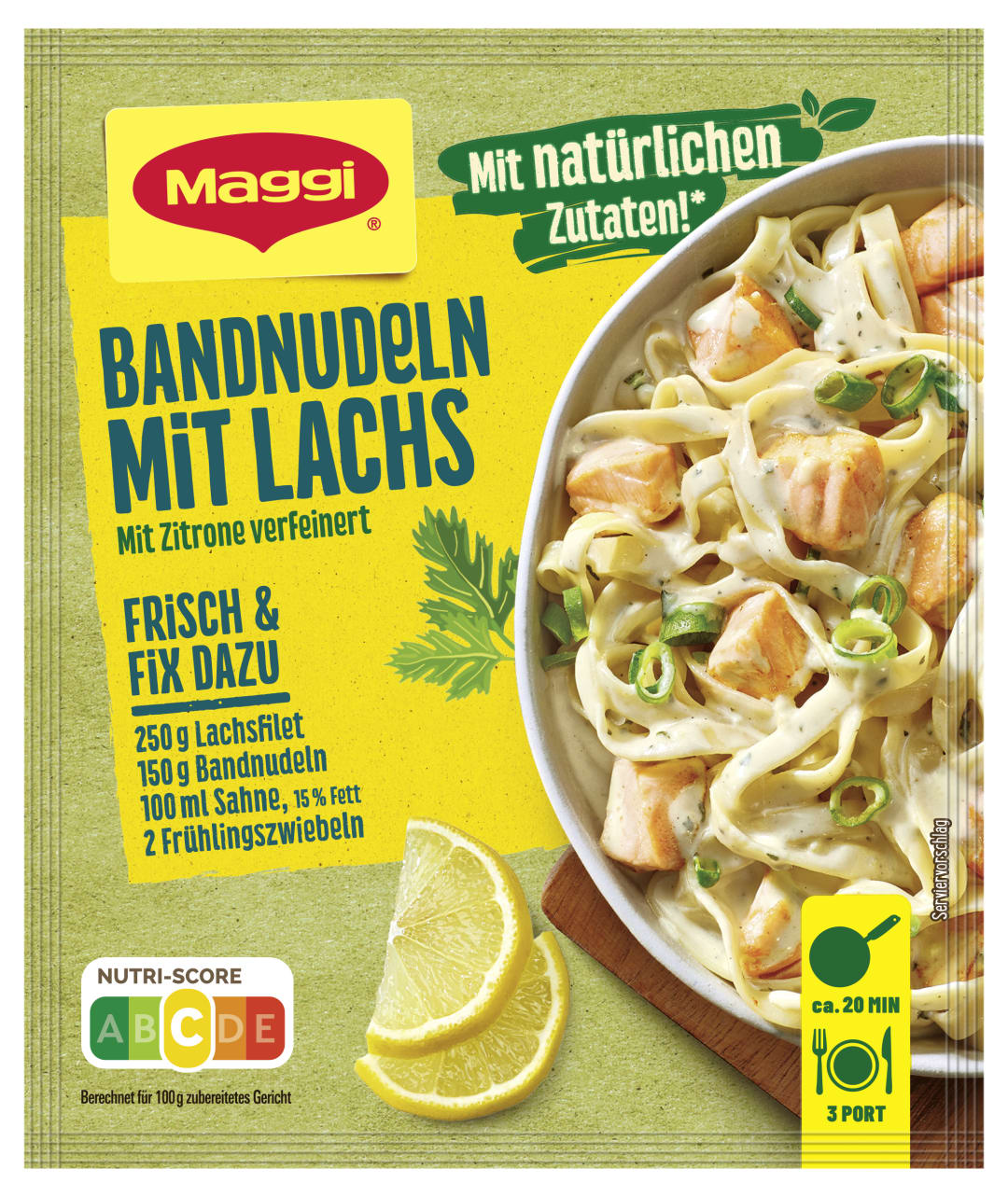 MAGGI FIX Bandnudeln Mit Lachs 40g