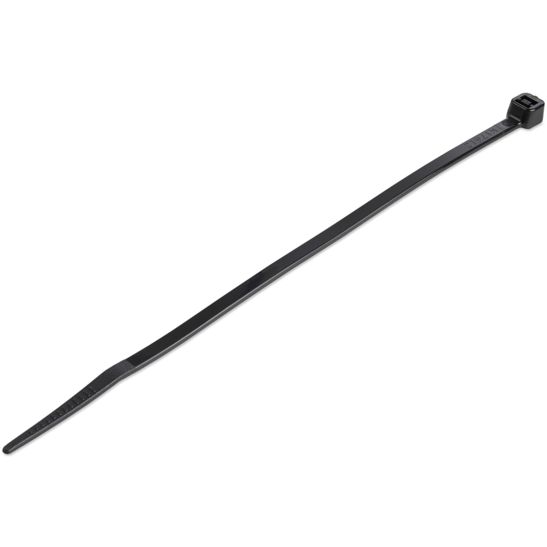 1000 Pack of Plastic Zip Ties 6 Black