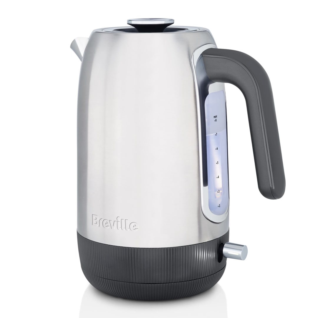 Breville Edge Electric Kettle | 1.7L | Still Hot Illumination | 3kW Fast Boil | Brushed Stainless Steel [VKT192]