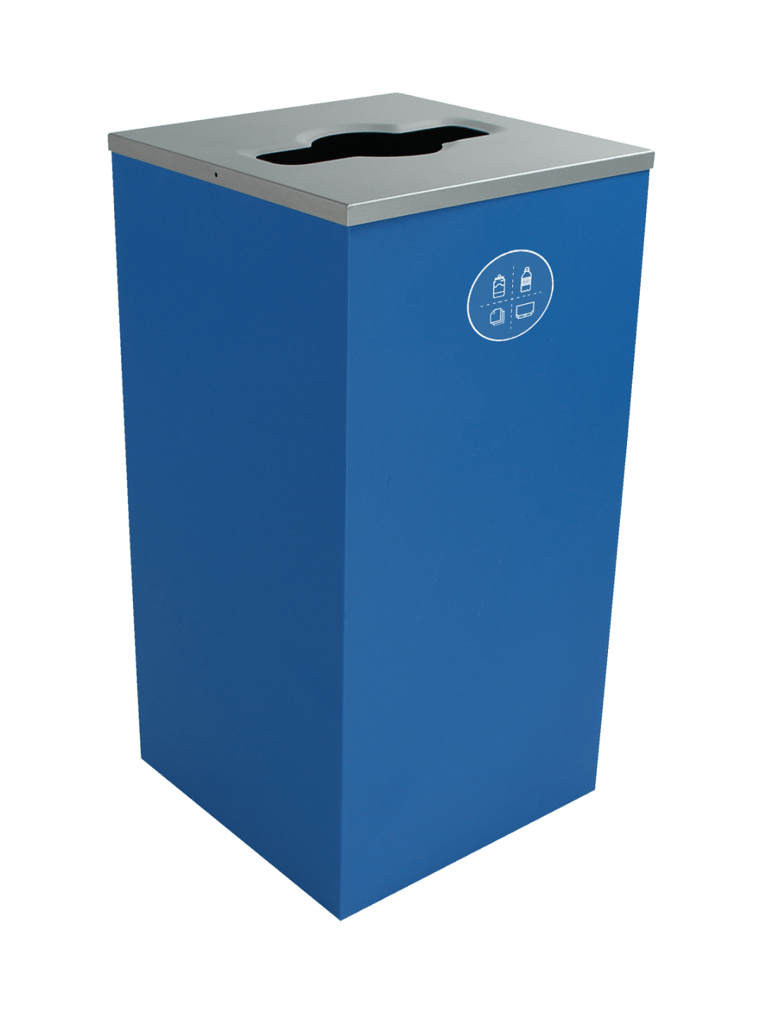  SPECTRUM - Single - Kit - Cube - Mixed Recyclables - Mixed - Blue