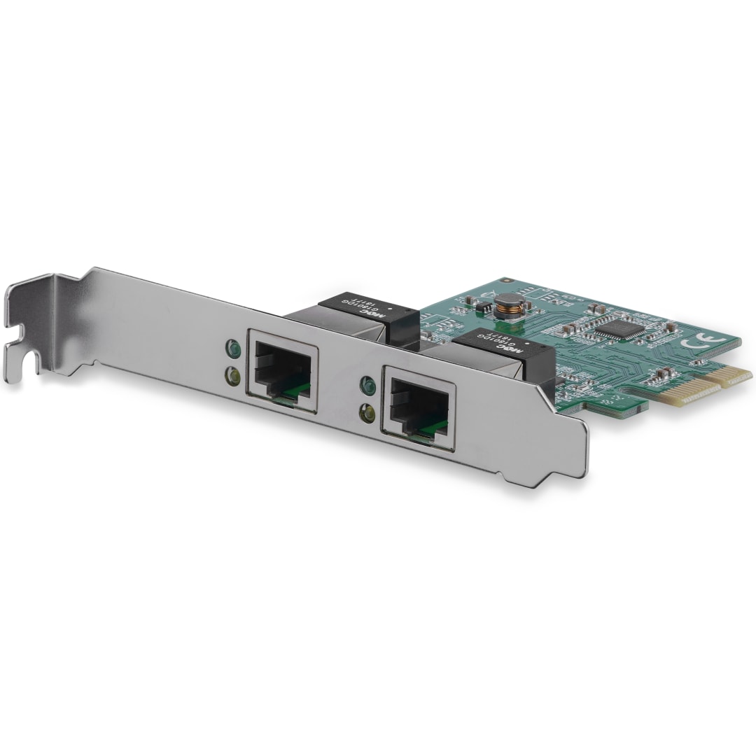 2-Port PCIe Gigabit Network Card