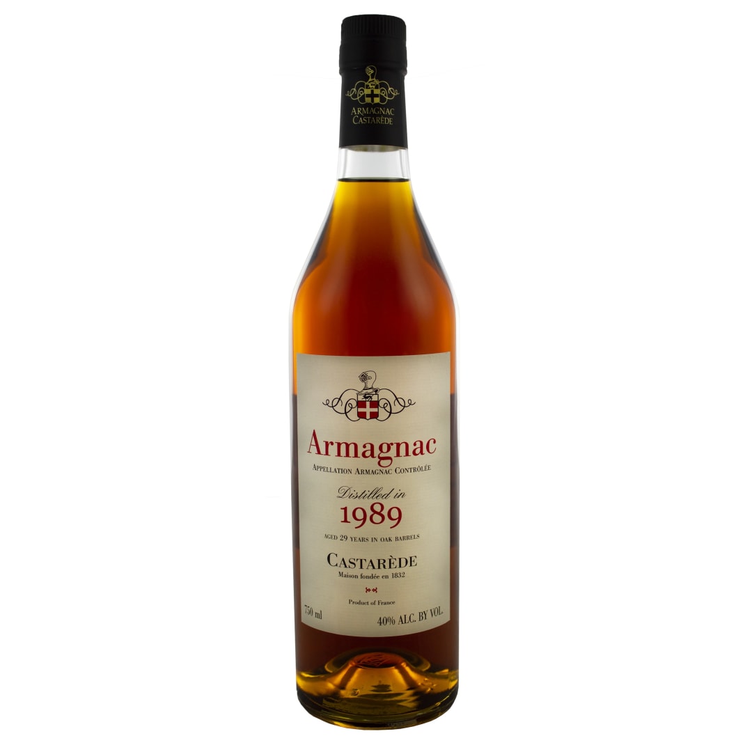 Castarede 1989 Armagnac 750ml 80 Proof