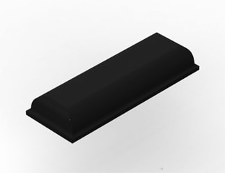 3M™ Bumpon™ Produtos Protetores SJ61B15 Preto, 3000/caixa