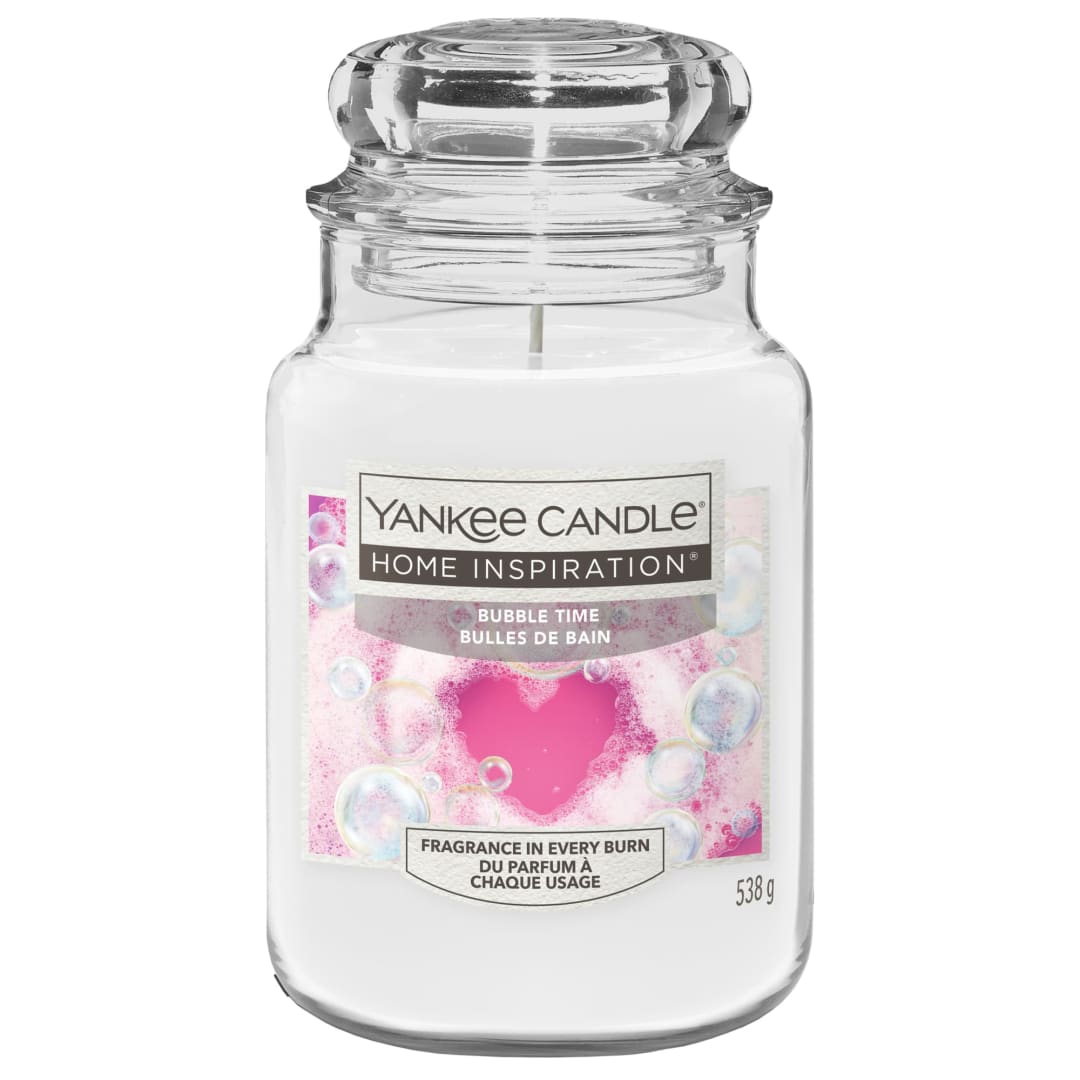 Yankee Candle® Home Inspiration Scented Candle | Bubble Time Large Jar Candle | Burn Time: up to 150 Hours