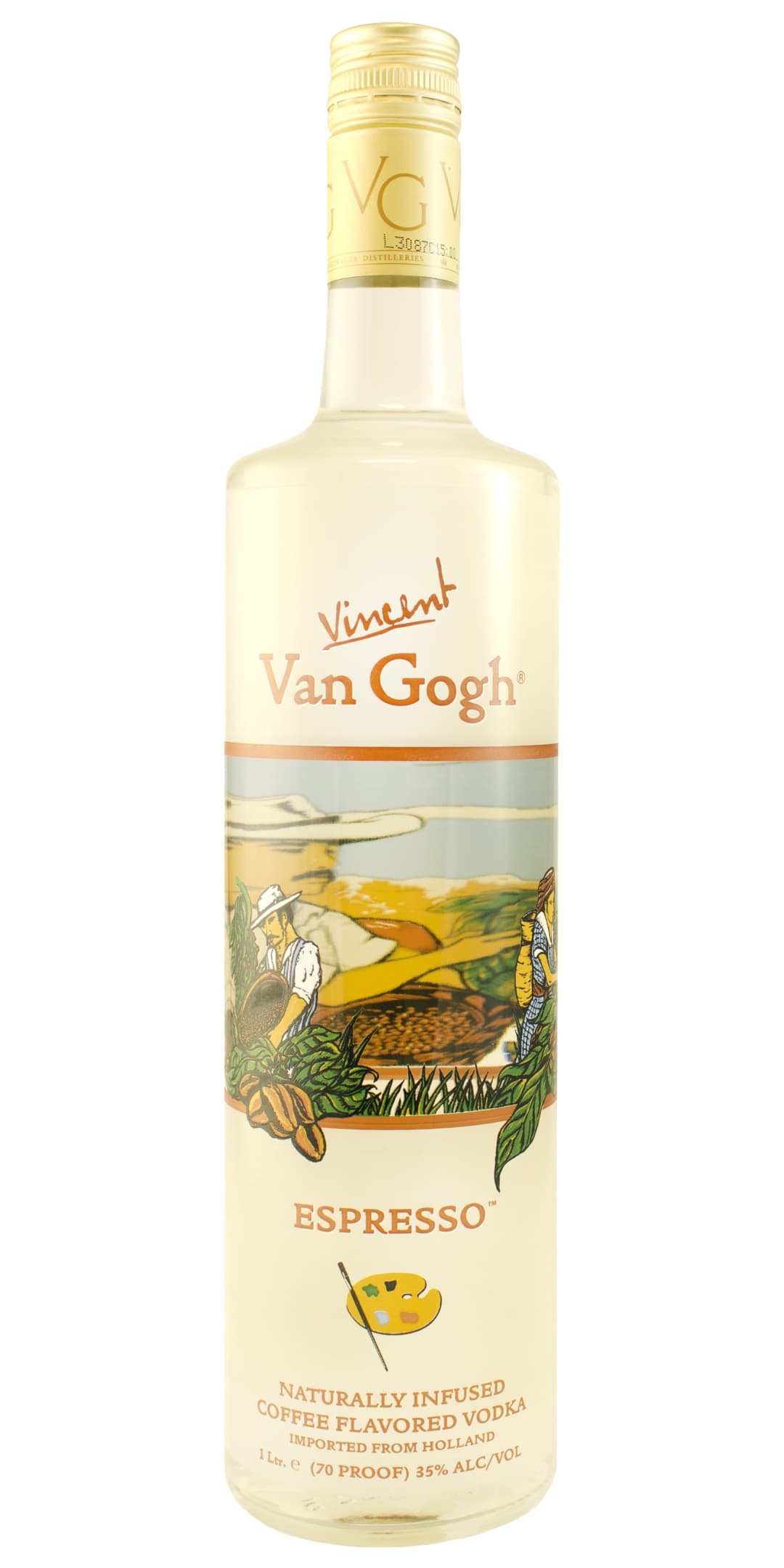 Van Gogh Espresso Vodka 1l 70 Proof