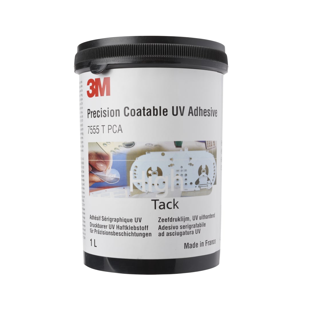 3M™ Serigrafi Yapıştırıcısı SP7555, Şeffaf, 1 L