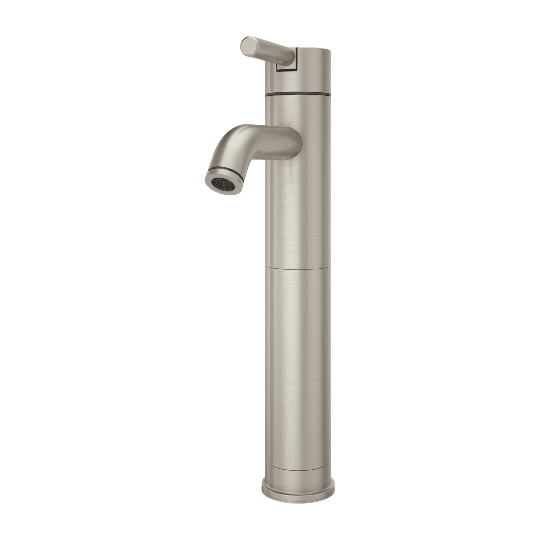Contempra Single Control Vessel Bathroom Faucet in Brushed Nickel