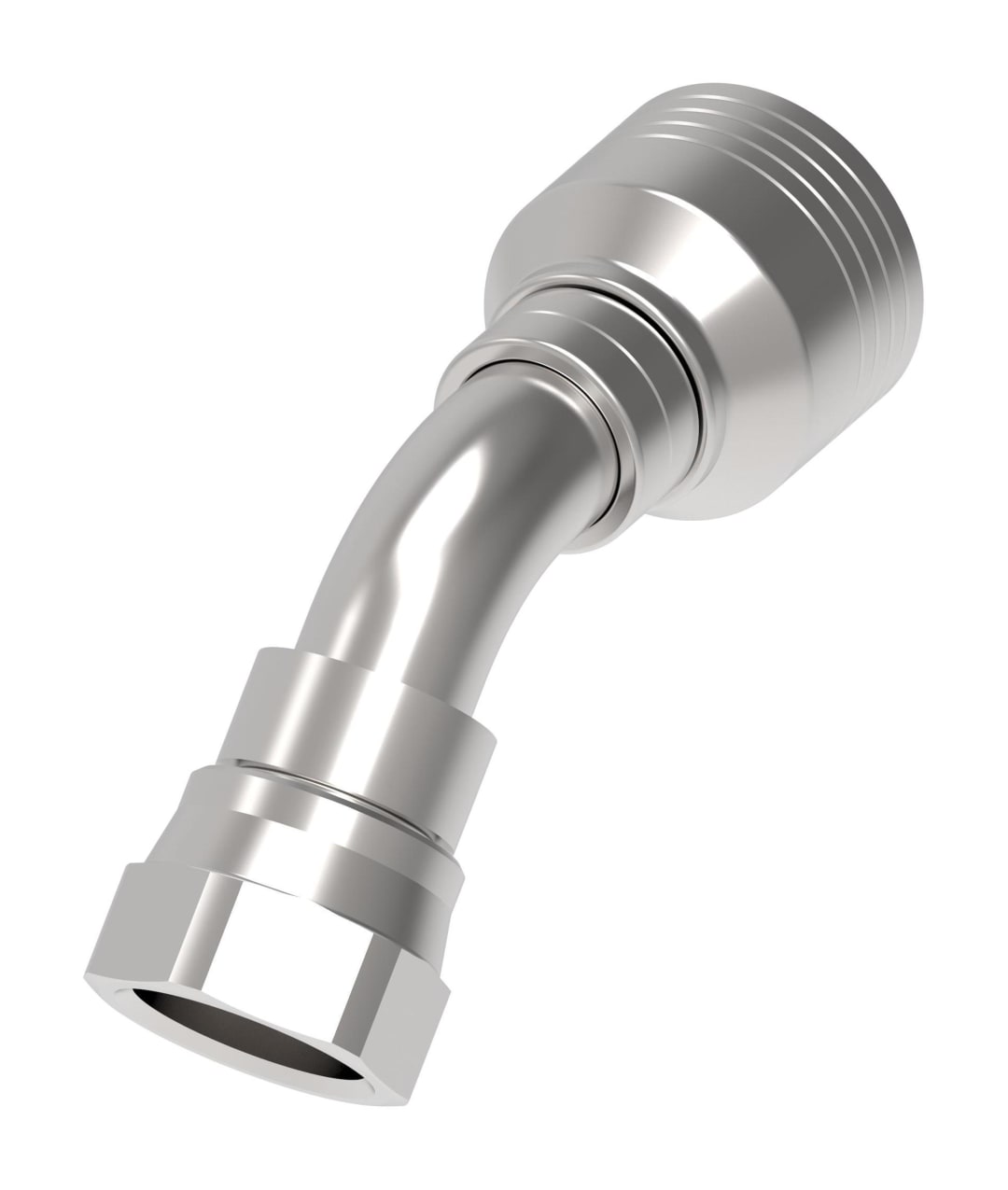 Aeroquip 3/4 FJIC 45 Degree X 5/8 Hydraulic Hose Fitting 4 Way