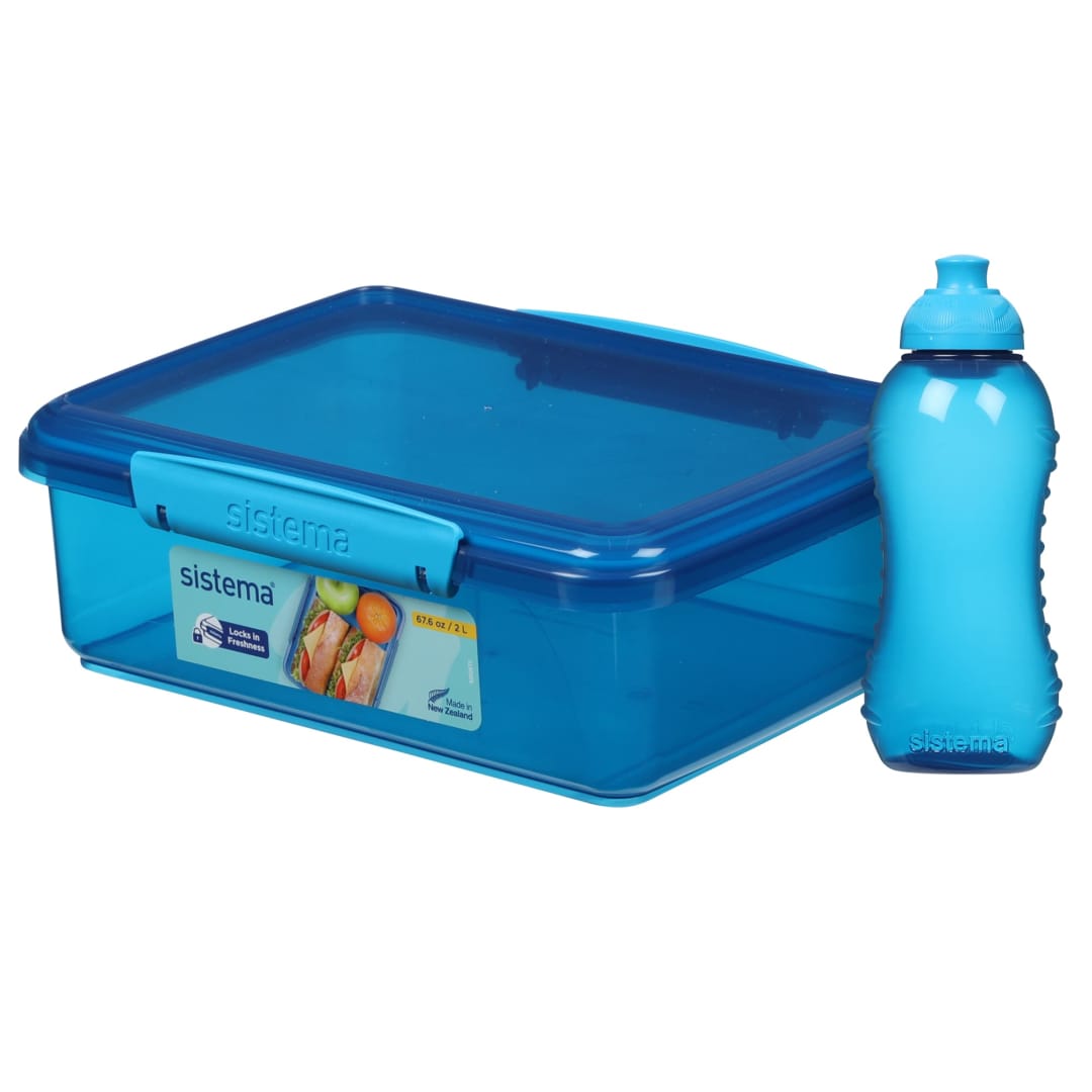 2L RECT W/330ML BTL BLU UK/FR BTS26