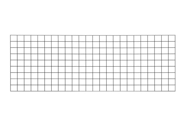 8-ft x 36-in Trex Select™ Mesh Panel in Charcoal Black