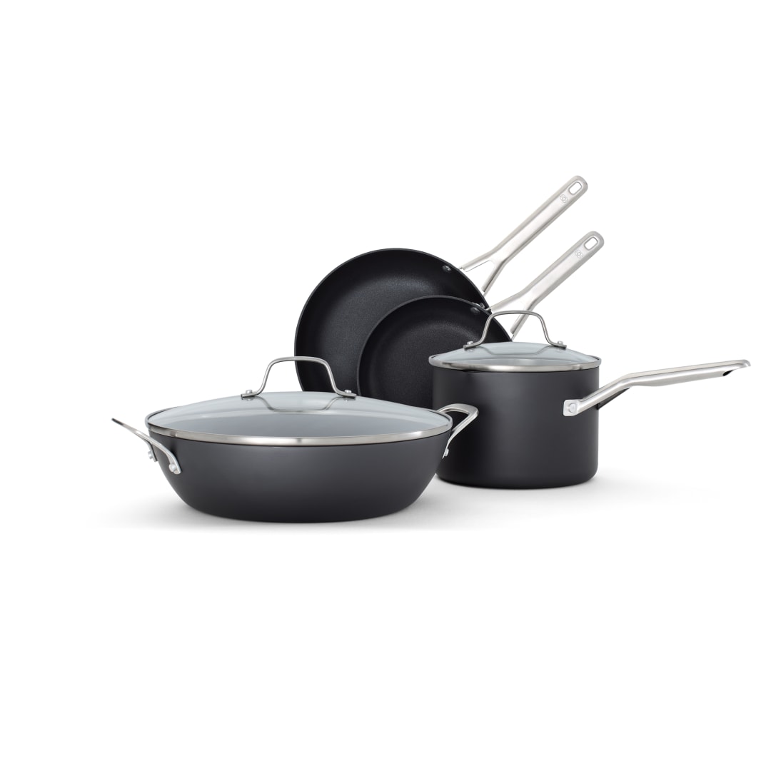 Calphalon® Hard-Anodized Nonstick 6-Piece  Cookware Set
