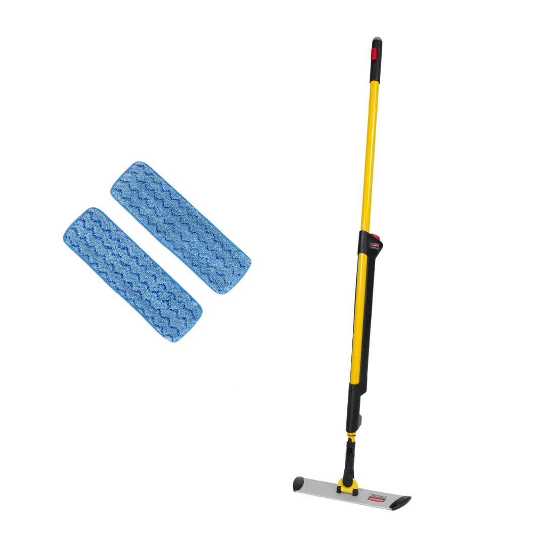 Rubbermaid Commercial Products HYGEN™ PULSE™ Microfiber Mop Kit, Yellow