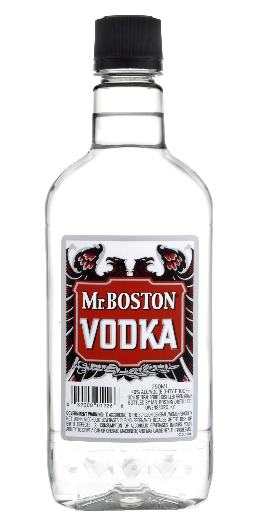 Mr. Boston Vodka 750ml 80 Proof