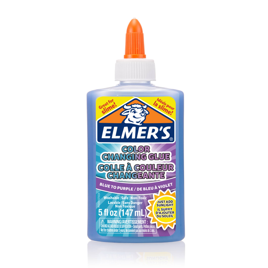 ELM BLUE COLOR CHG GLUE 5OZ