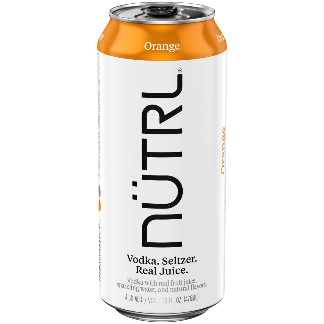 Nutrl Orange Vodka Seltzer 16 oz Can