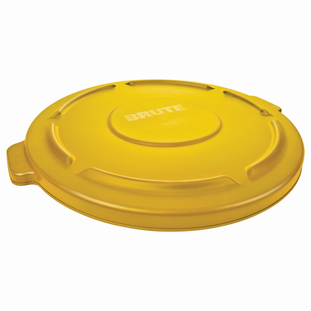 BRUTE® 32 Gal Lid Yellow