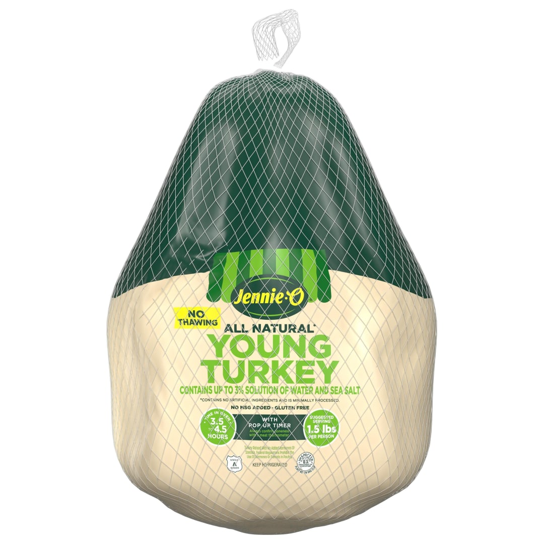 JENNIE-O Young Turkey 10-16 3% Net, Timer, Preprice