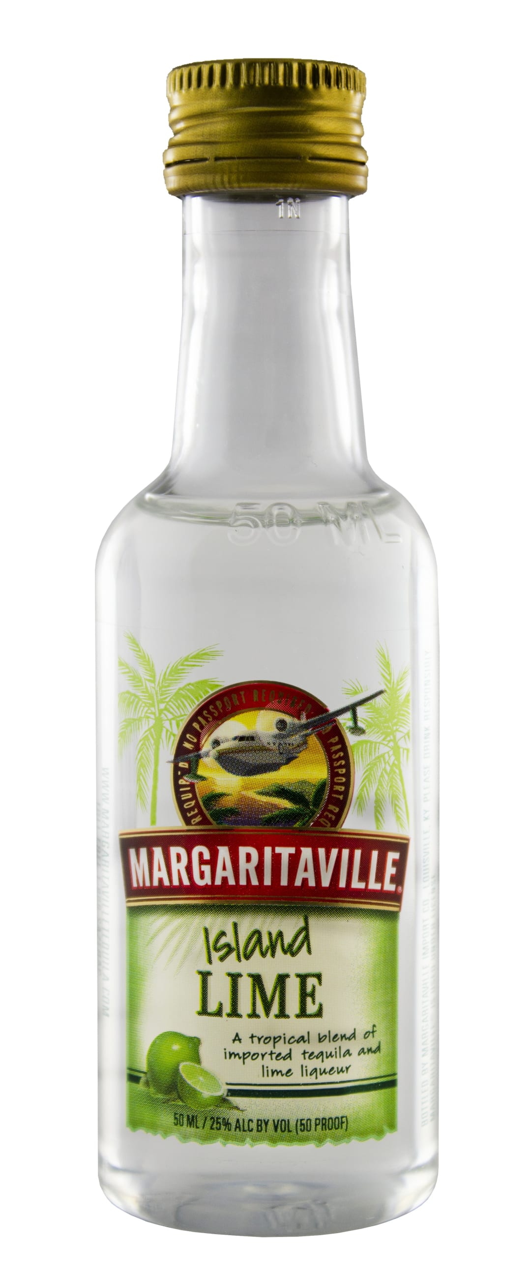 Margaritaville Island Lime Liqueur 50ml 50 Proof