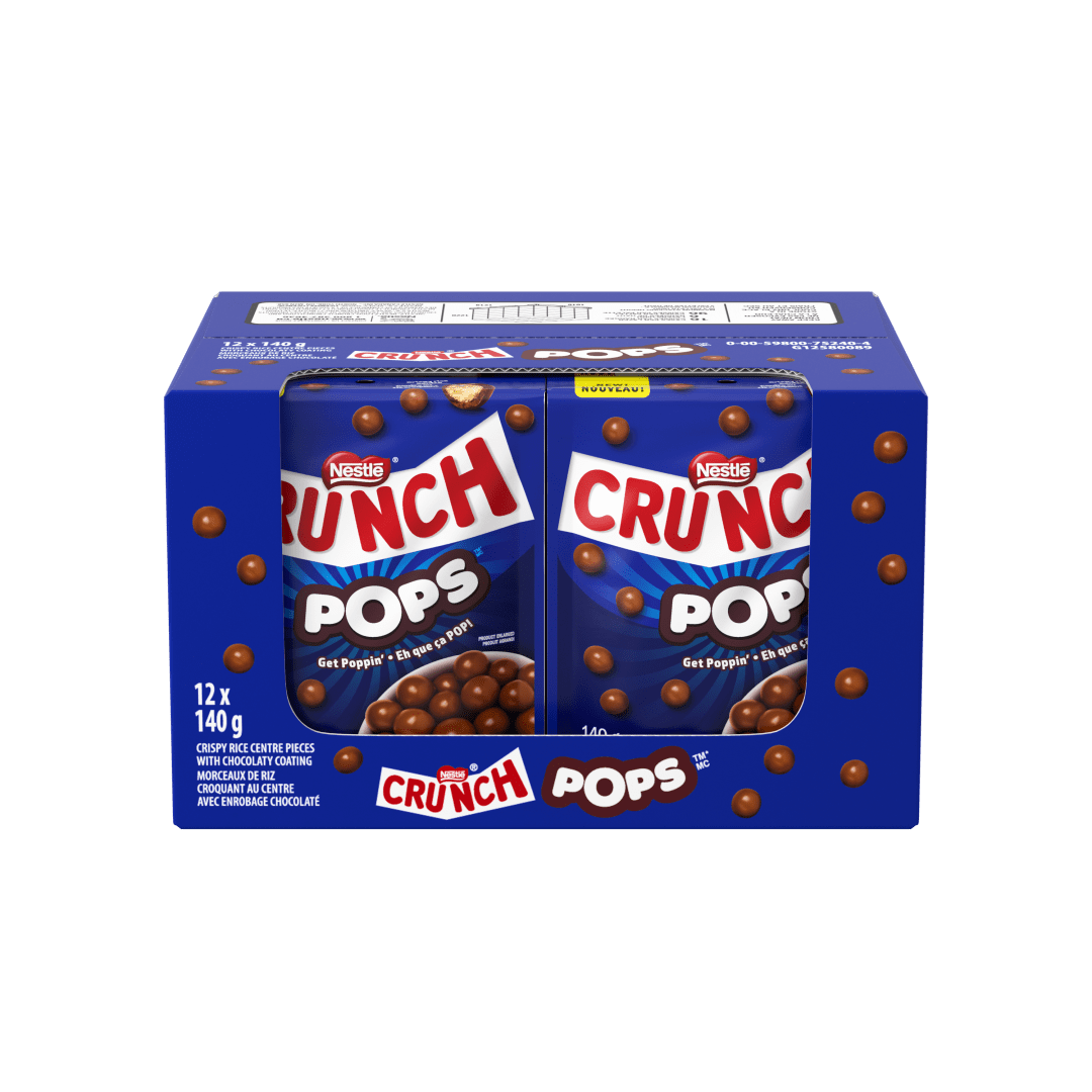 CRUNCH Pops 12x140g CA