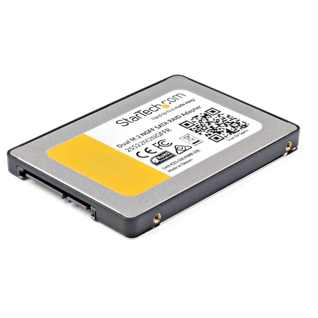 2x M 2 NGFF SSD to 2 5 SATA Adapter with RAID