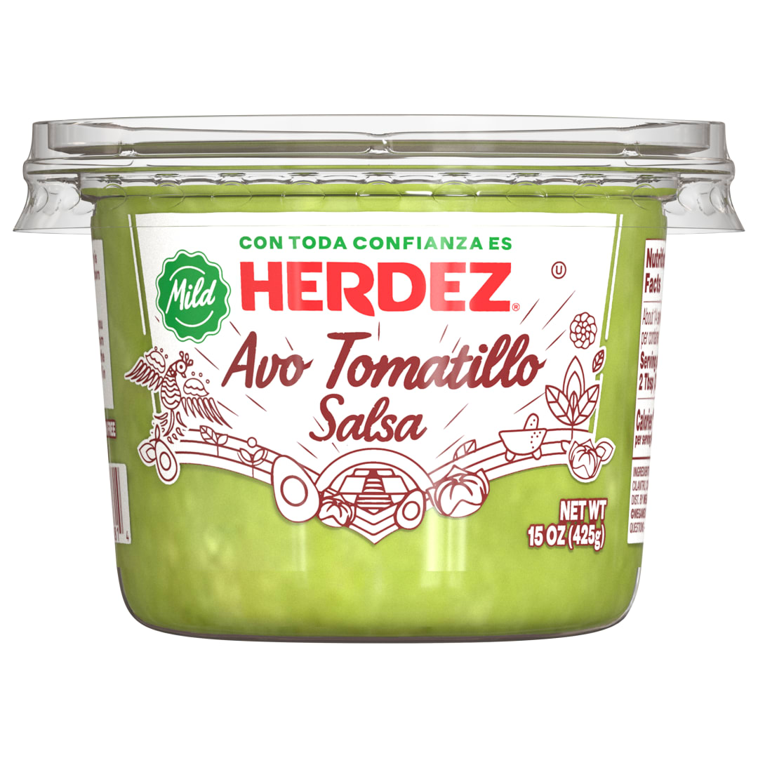HERDEZ Avocado Tomatillo Salsa Cup