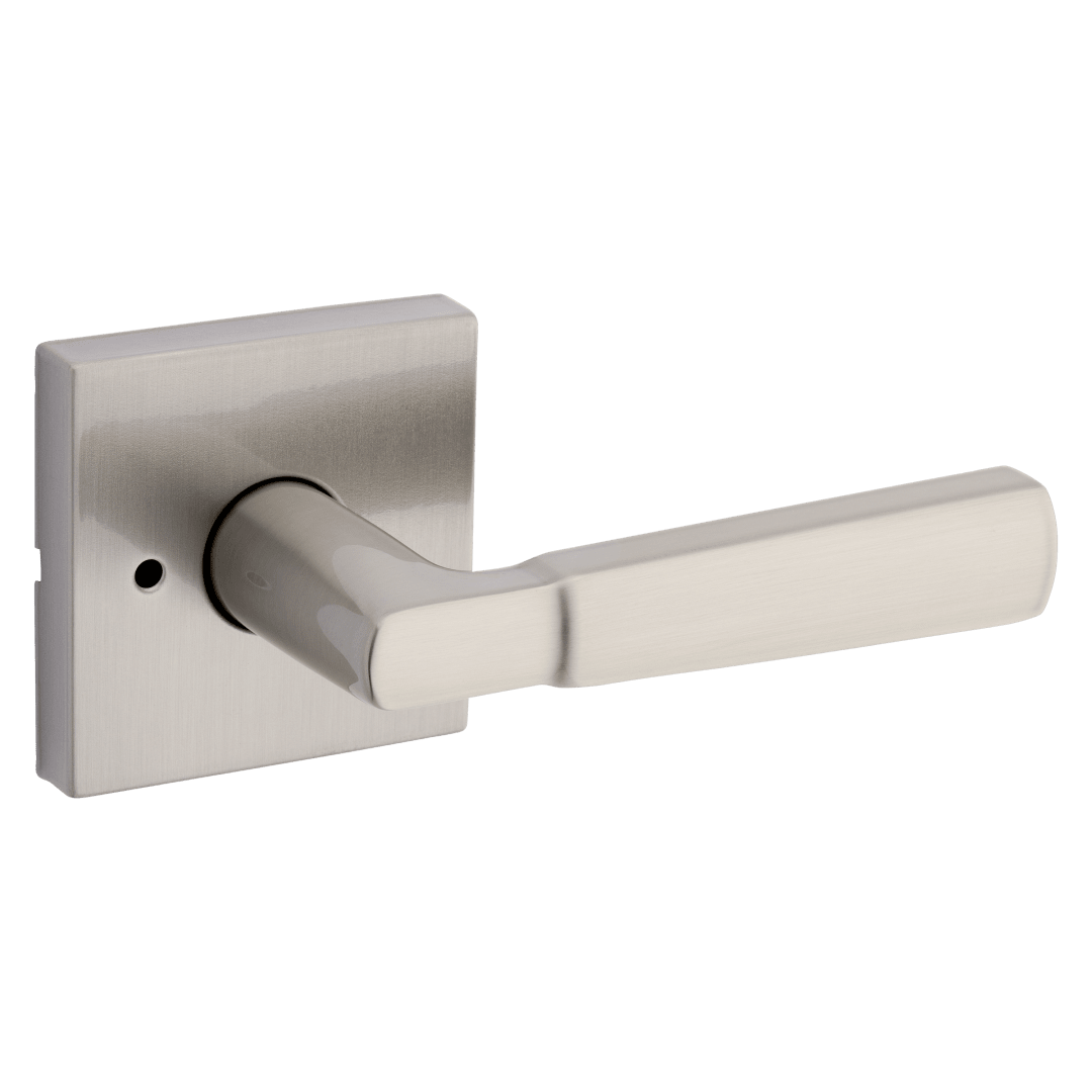 Perth Bed/Bath Lever in Satin Nickel