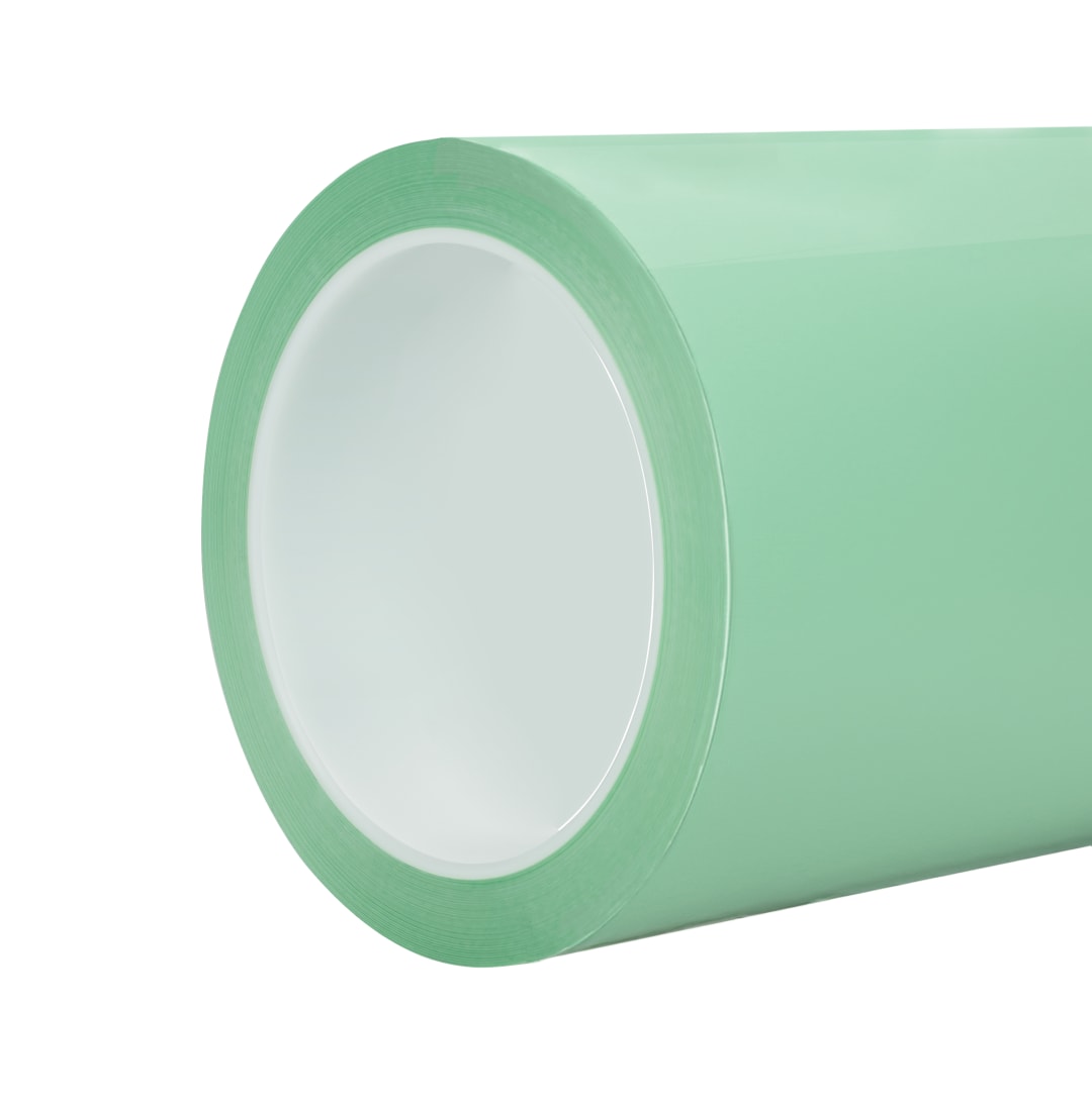 3M™ Polyester Bant 876, Yeşil, 1220 mm x 66 m, 0.08 mm