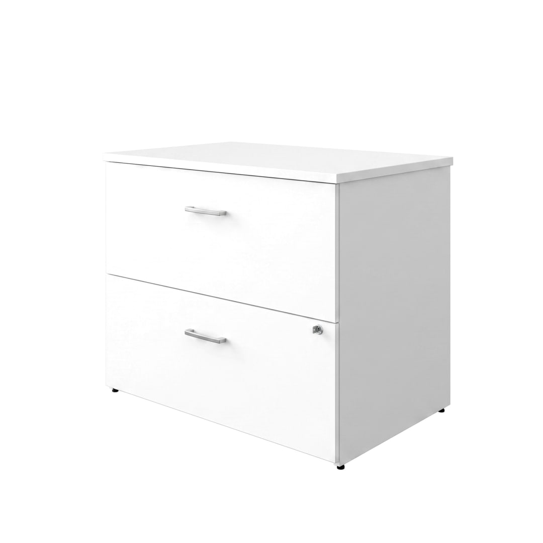 Cornerstone 35.75"W Pre-Assembled Lateral File, White