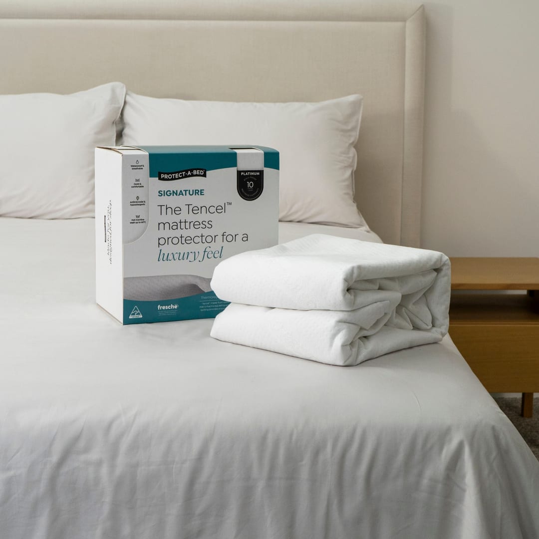 Protect-A-Bed Signature Tencel Jacquard Protector Queen